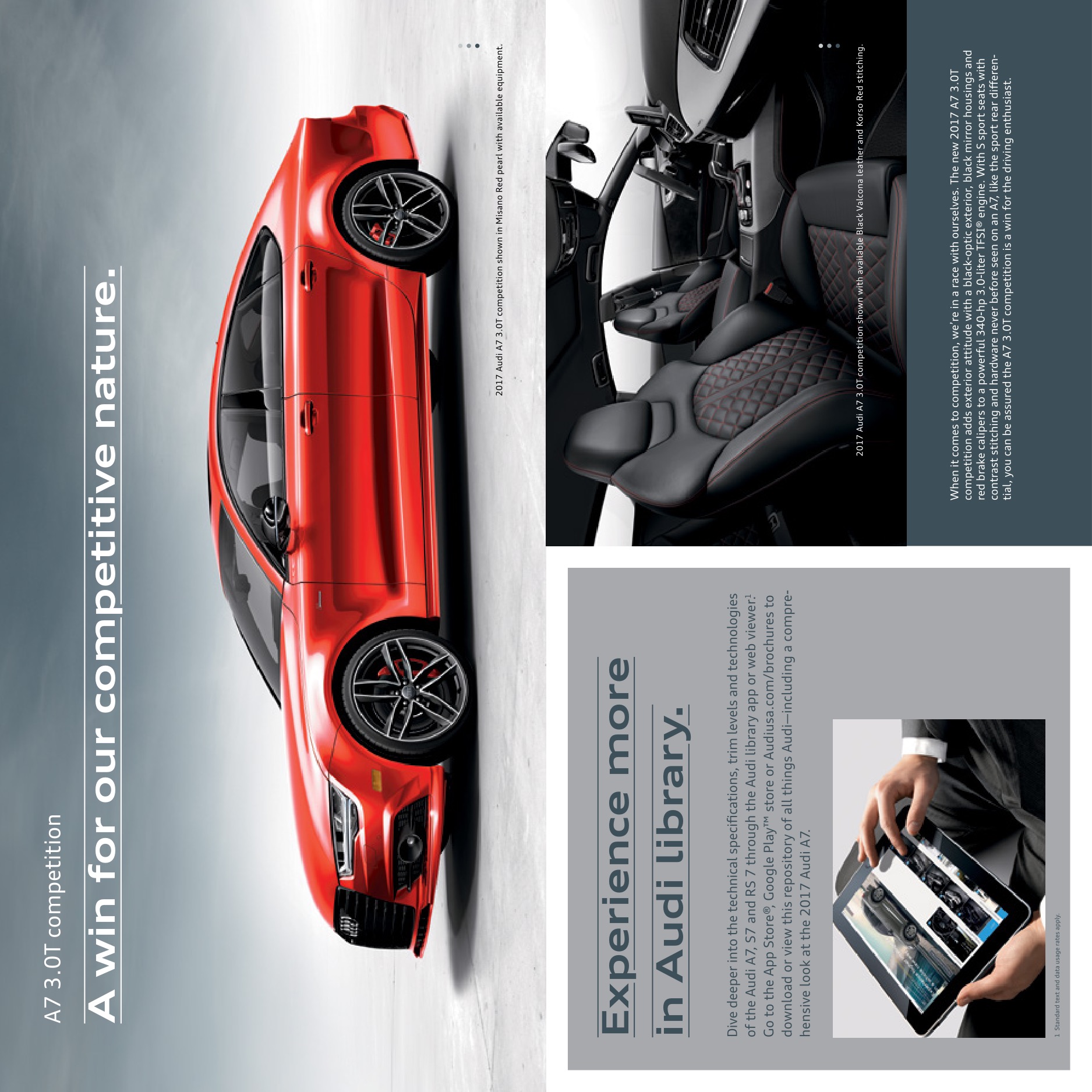2017 Audi A7 Brochure Page 24